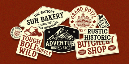 Gashroad Font Poster 3