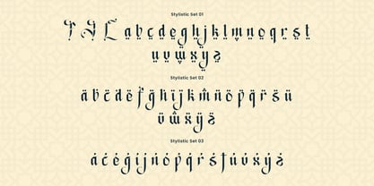 Soraith Font Poster 2