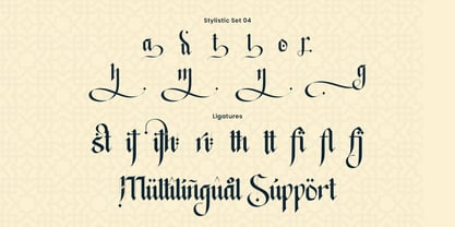 Soraith Font Poster 4