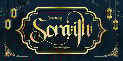 Soraith Font Poster 1
