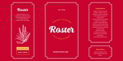 Arakans Font Poster 3