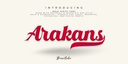 Arakans Font Poster 1