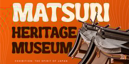 Bicken Font Poster 3