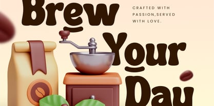 Bicken Font Poster 5