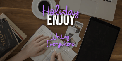 Festokyo Font Poster 8