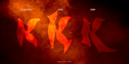 Kayulight Font Poster 5