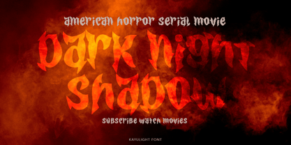 Kayulight Font Poster 2