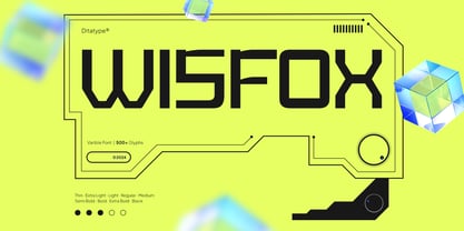 Wisfox Font Poster 1