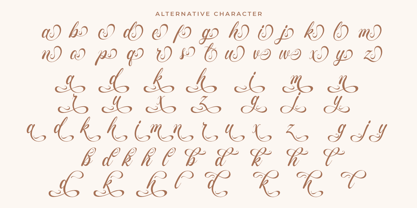 Sheilaria Font Poster 12