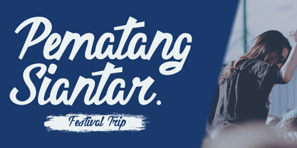 Twinkling Stars Font Poster 3