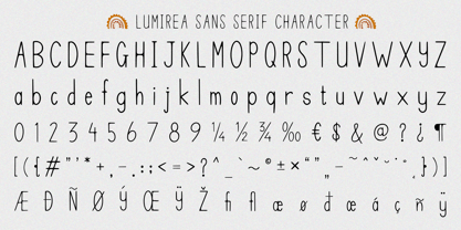 Lumirea Font Poster 10