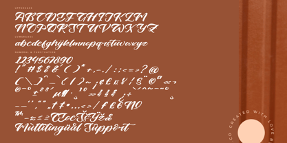 Birdsta Creamy Font Poster 14