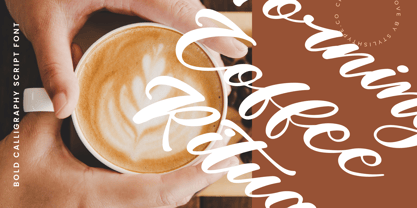 Birdsta Creamy Font Poster 4