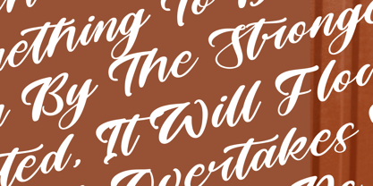 Birdsta Creamy Font Poster 12