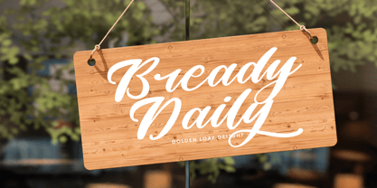 Birdsta Creamy Font Poster 13