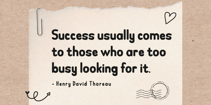 Badjing Font Poster 4