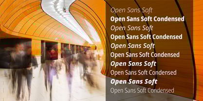 Open Sans Soft Font Poster 5