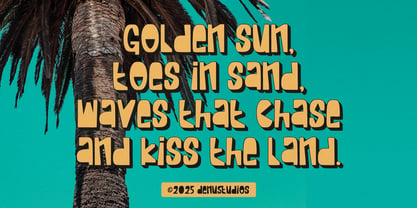 Jerycho Chesiko Font Poster 2