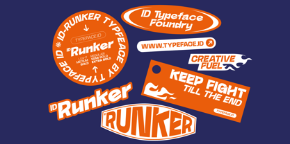 ID Runker Font Poster 7