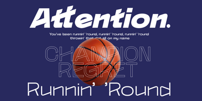 ID Runker Font Poster 10