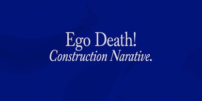 Alvito Nova Condensed Font Poster 2