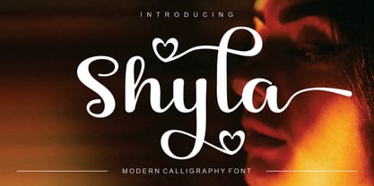 Shyla Font Poster 1