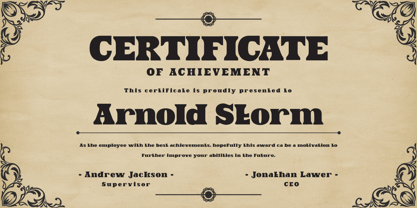 Tan Muspro Font Poster 4