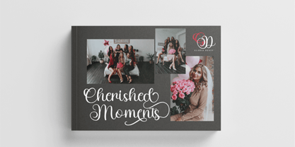 Blush Charm Font Poster 5
