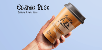 Cosmic Bliss Font Poster 2