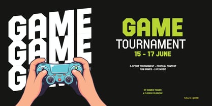 FX Gerundal Variable Font Poster 8