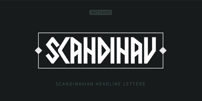 Scandinav Font Poster 1