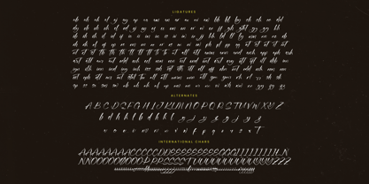 Mentally Positives Font Poster 15