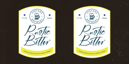 Mentally Positives Font Poster 10