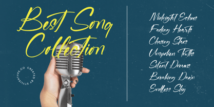 Mentally Positives Font Poster 6