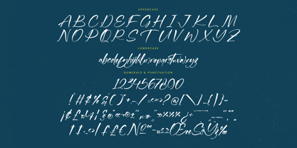 Mentally Positives Font Poster 14