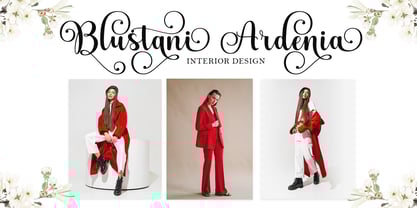 Blustani Font Poster 5