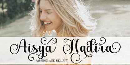 Blustani Font Poster 4