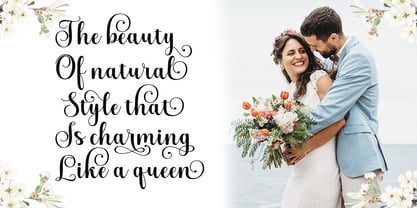 Blustani Font Poster 2