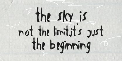 MC Sapiens Ghoster Font Poster 3