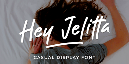 Hey Jelitta Font Poster 1