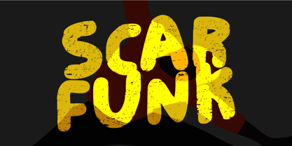 Scarfunk Font Poster 1