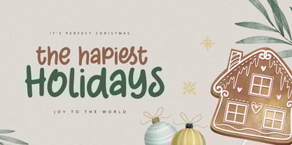 Winter Memories Font Poster 3