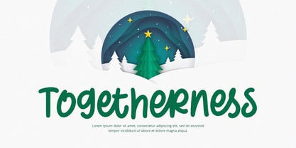 Winter Memories Font Poster 5