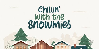 Winter Memories Font Poster 7