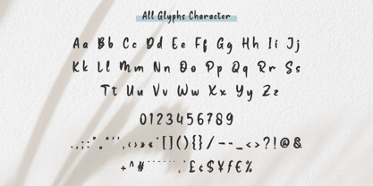 Eca Hattea Font Poster 7