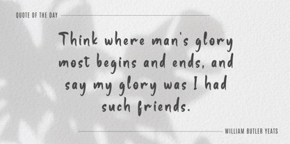 Eca Hattea Font Poster 2