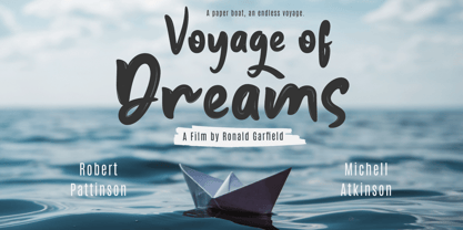 Eca Hattea Font Poster 5