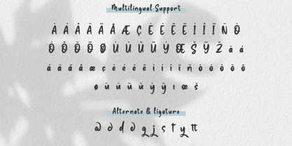 Eca Hattea Font Poster 8