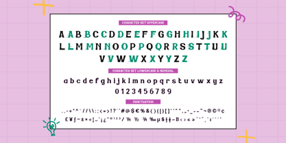 Twan Sink Font Poster 7