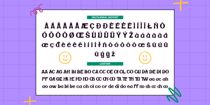 Twan Sink Font Poster 8